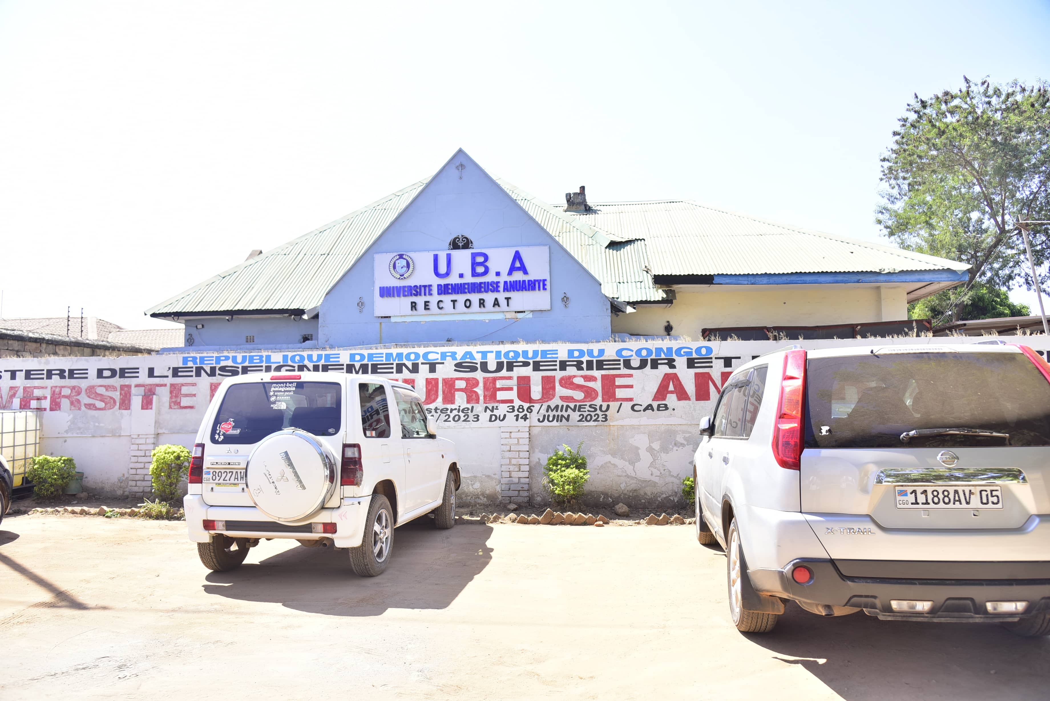 Campus de l'Université Bienheureuse Anuarite à Lubumbashi